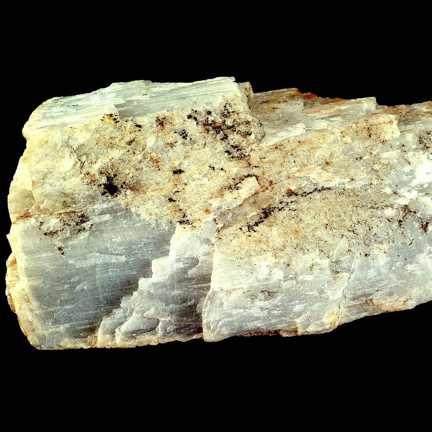 Spodumene ore rock, the lithium-bearing feedstock